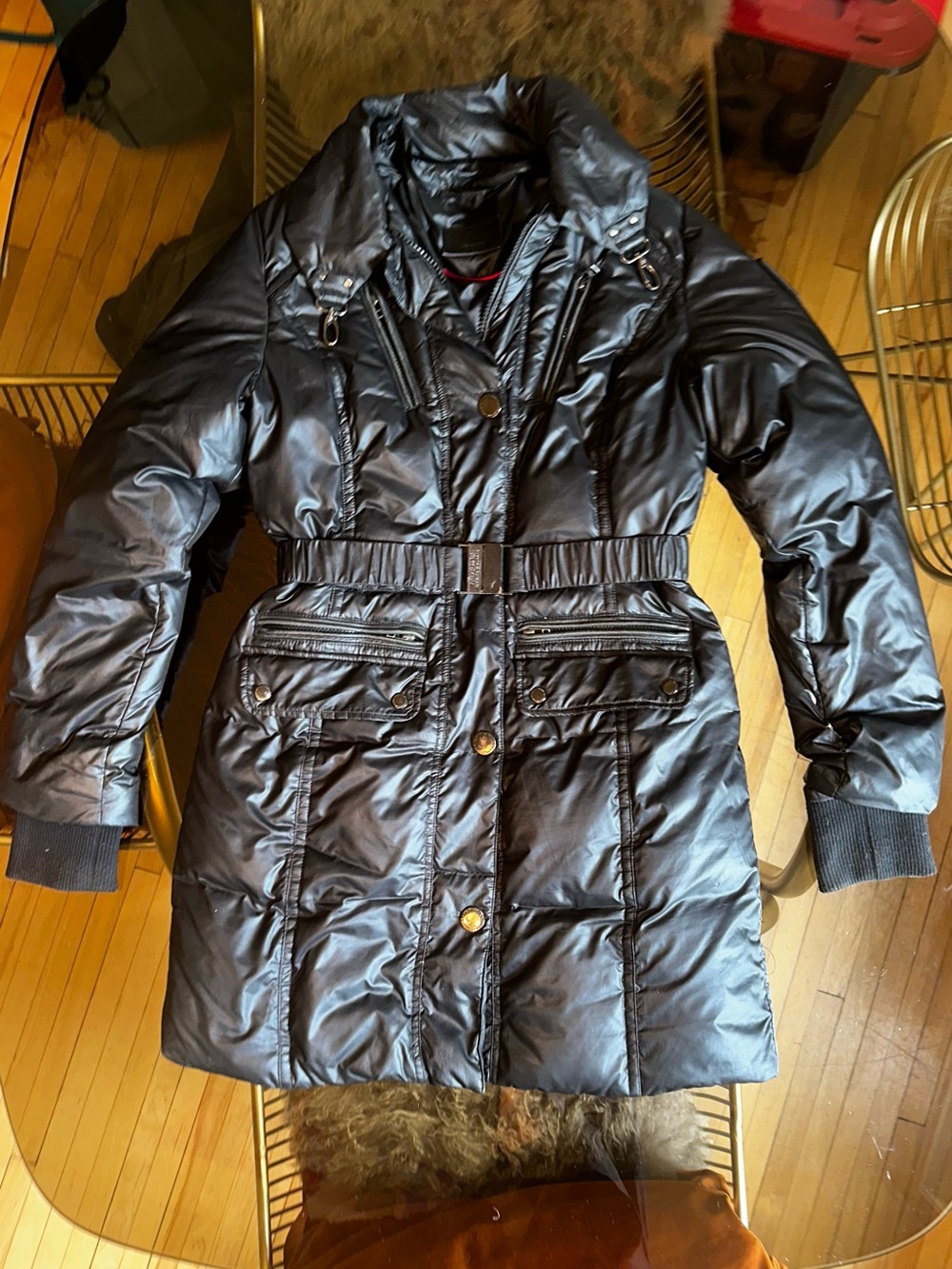 ATELIER NOIR by RUDSAK Luxury Down Winter Parka with Genuine Fur